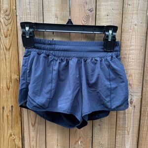 Lululemon hotty hot Deep Blue Shorts